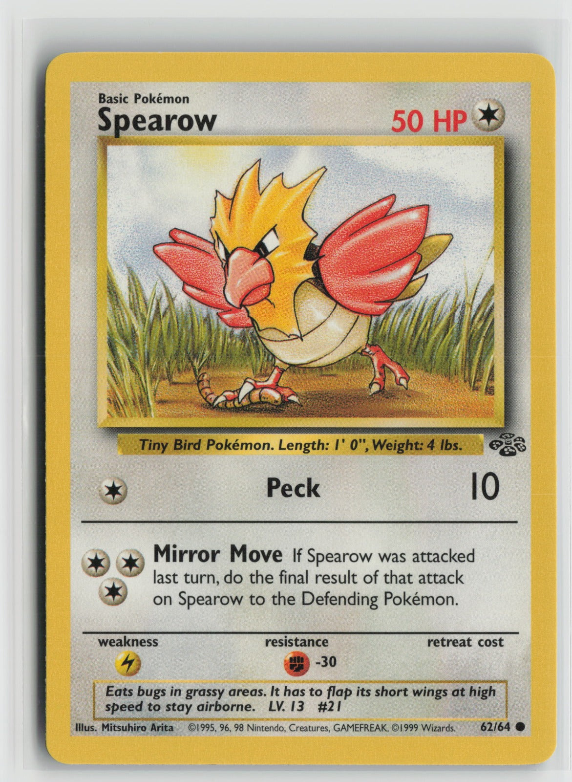 Spearow Common Unlimited JU 62/64 NM