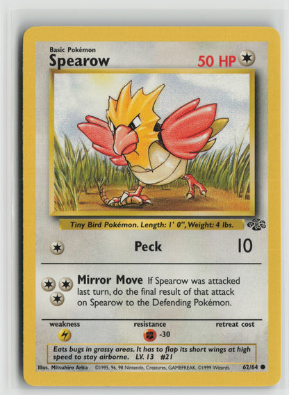 Spearow Common Unlimited JU 62/64 NM