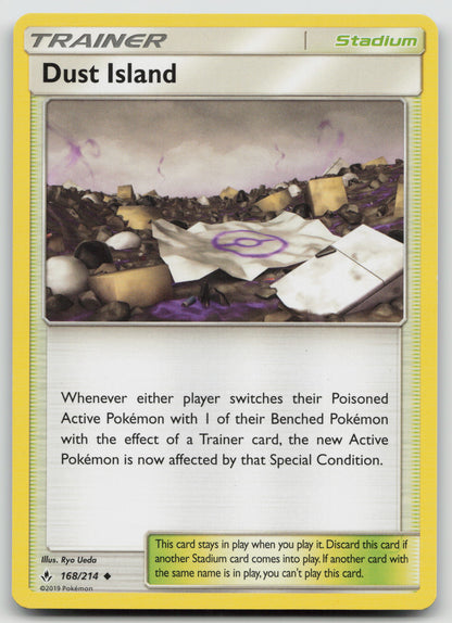 Dust Island Uncommon Normal SM10 168/214 NM
