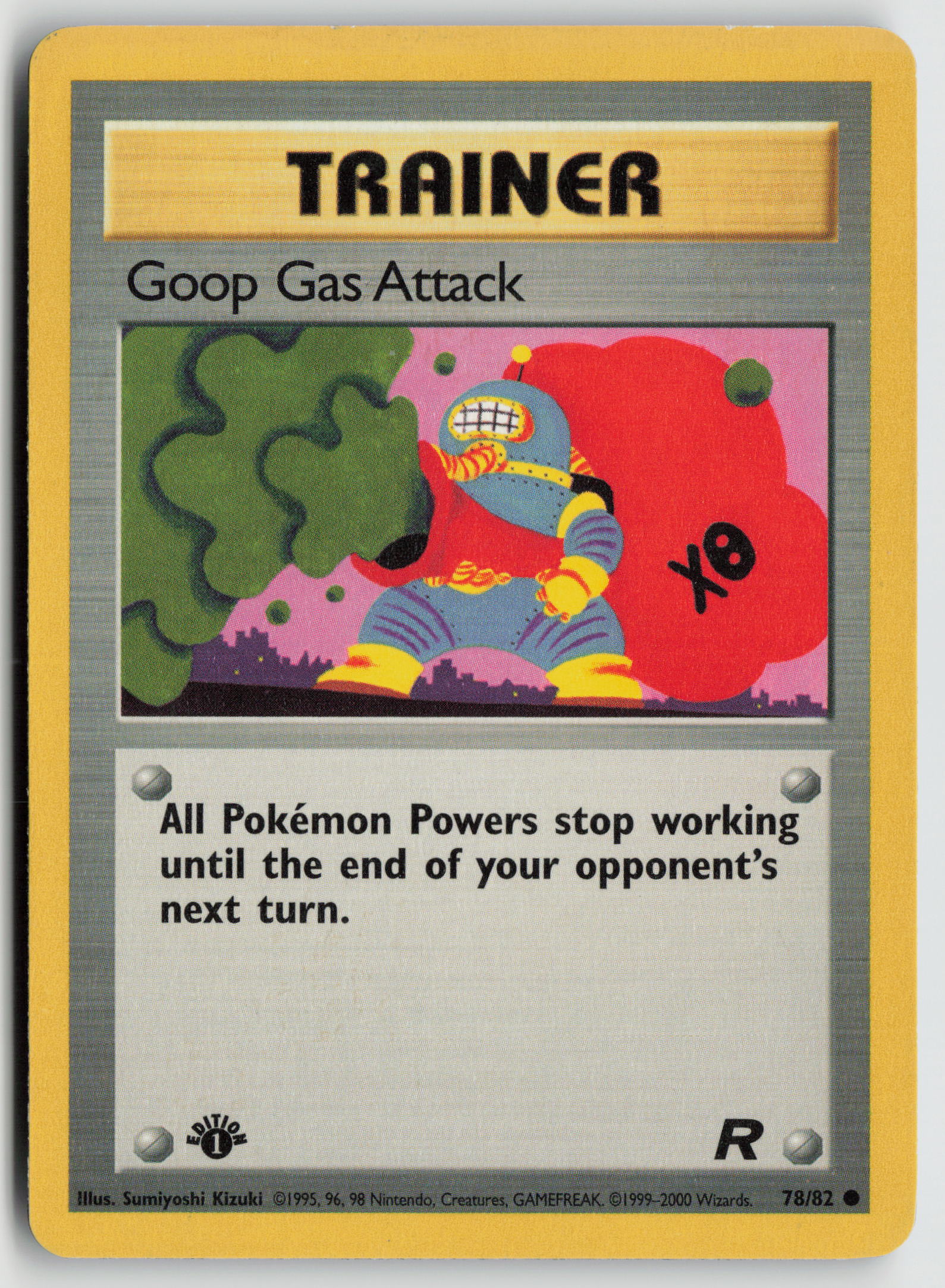 Goop Gas Attack Common Team Rocket 78/82 MP