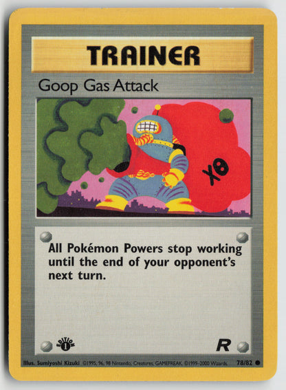 Goop Gas Attack Common Team Rocket 78/82 MP
