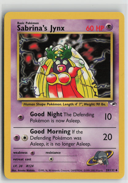 Sabrina's Jynx Uncommon Unlimited G1 059/132 LP