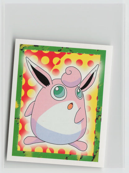 Wigglytuff - Merlin Topps Sticker 1999 #40 NM