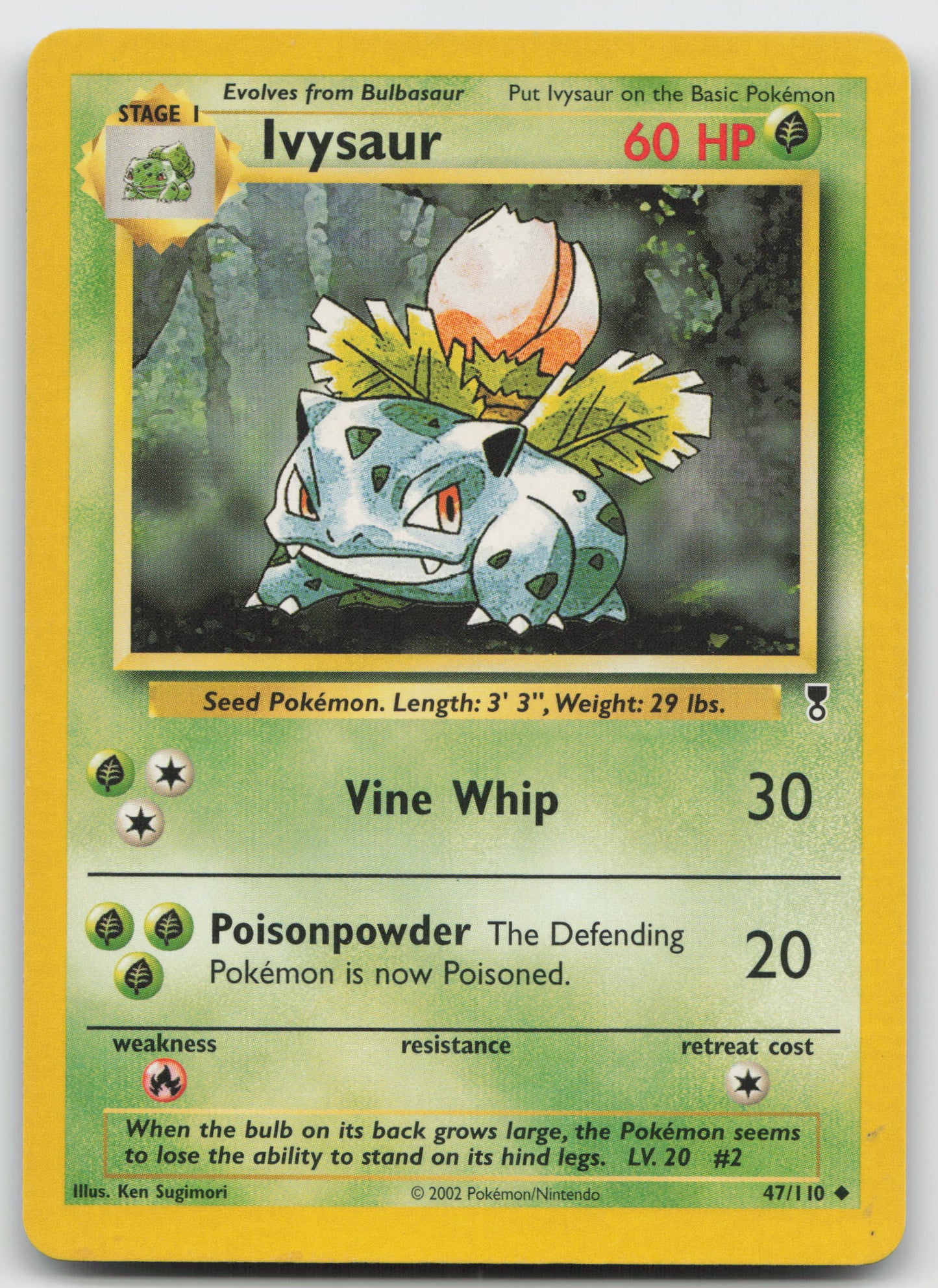 Ivysaur Uncommon Legendary Collection 047/110 LP