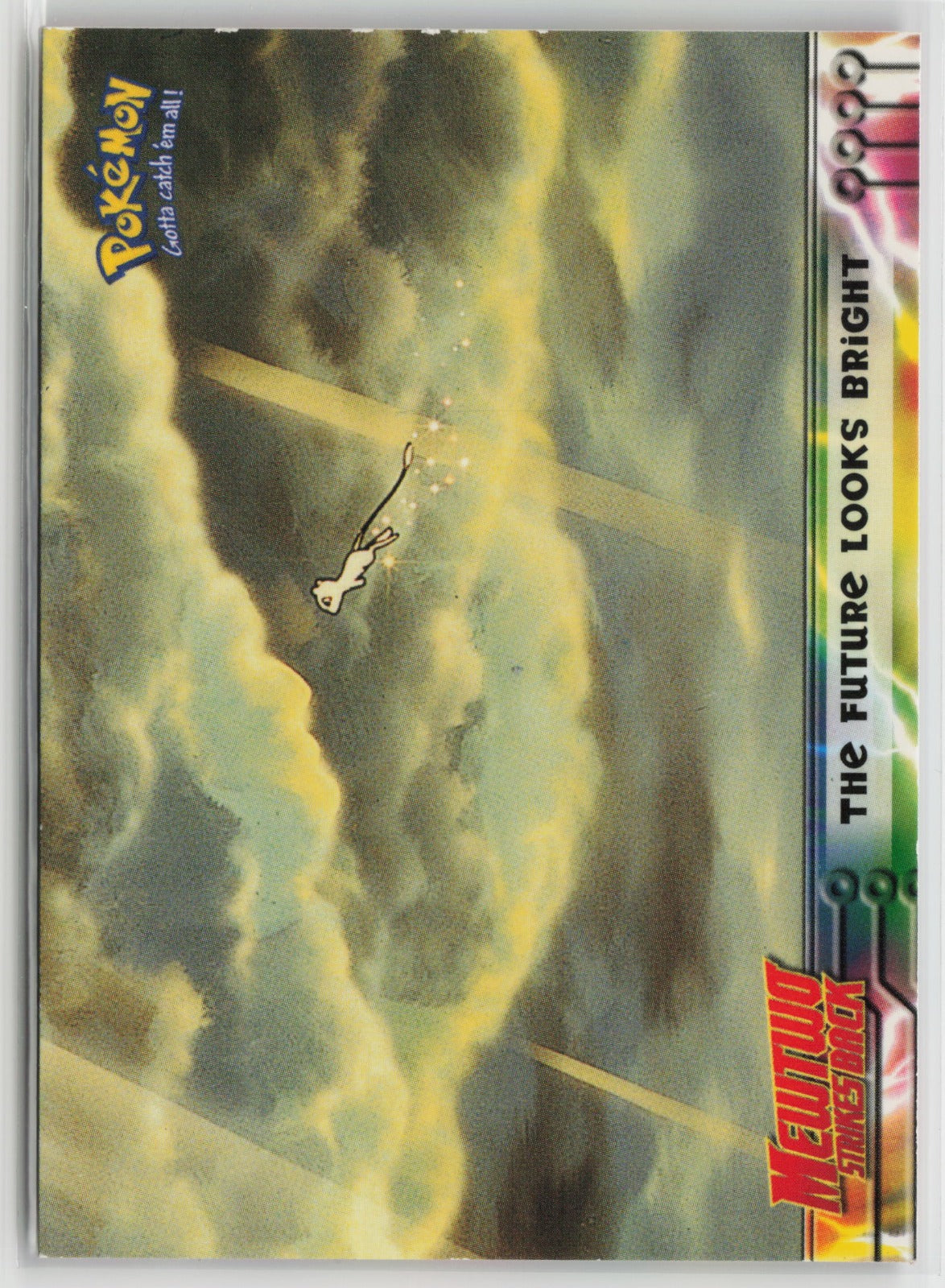 Topps The Future Looks Bright Mewtwo Strikes Back #41 LP