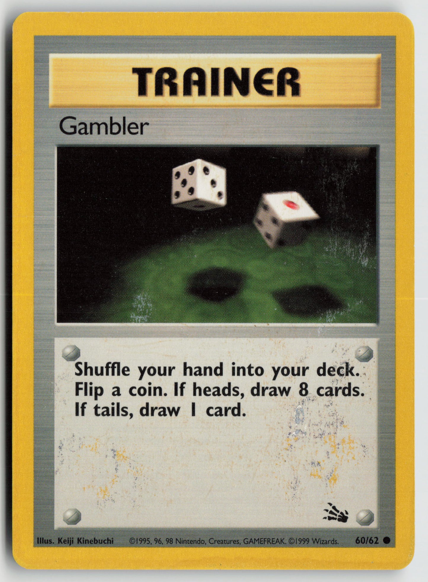 Gambler Common Fossil 60/62 DMG