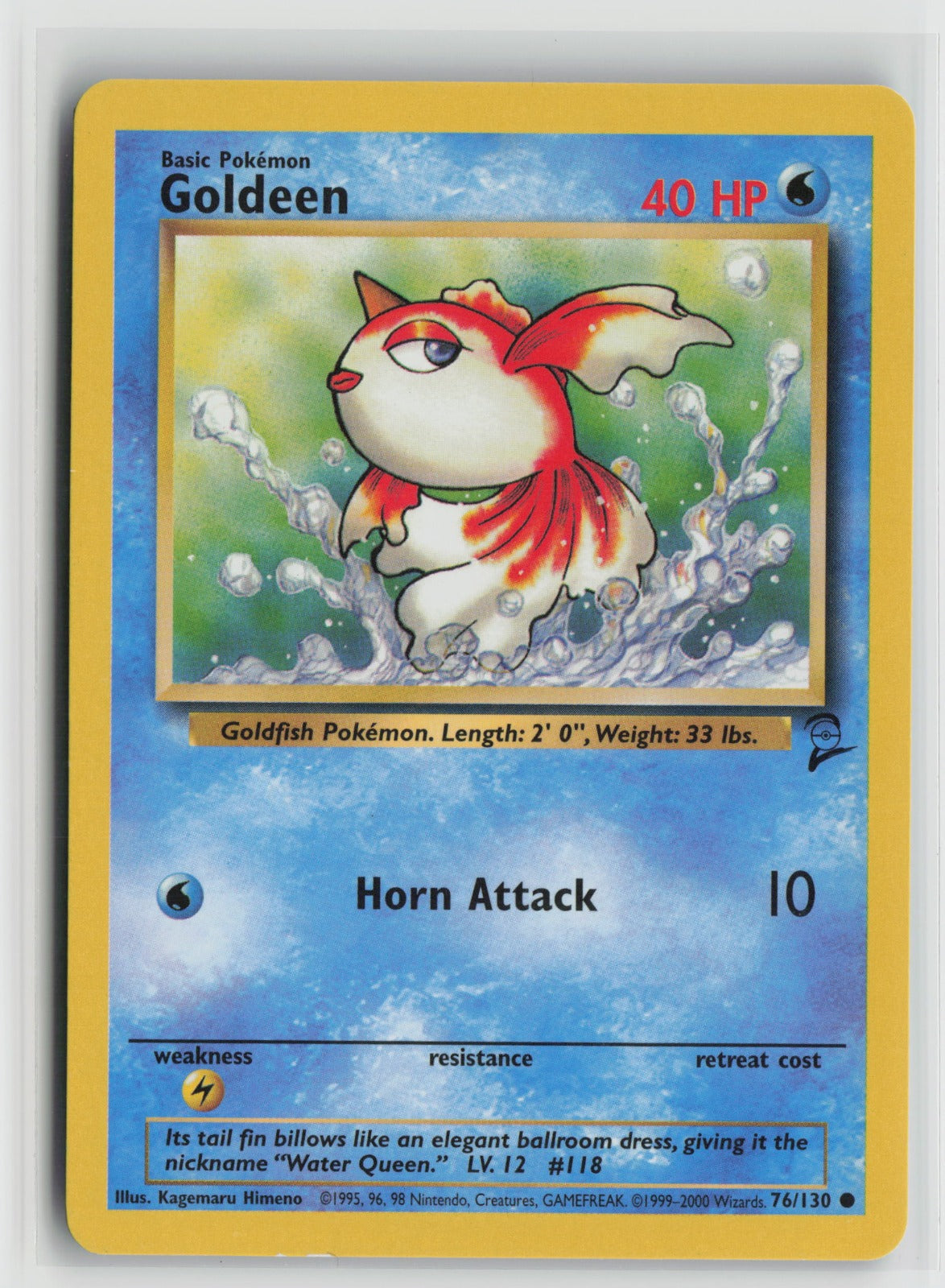 Goldeen Common BS2 076/130 NM
