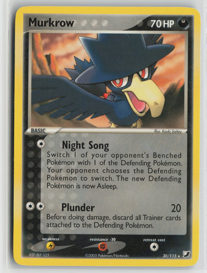 Murkrow Rare UF 30/115 NM