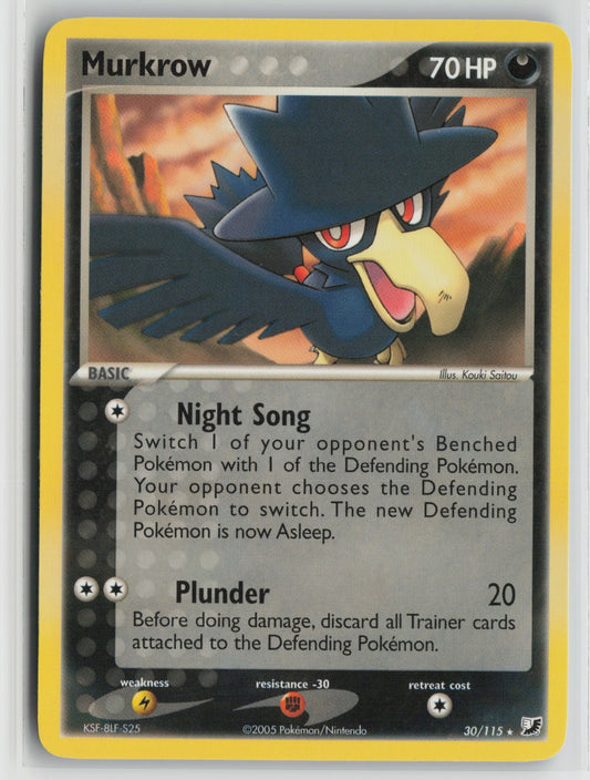 Murkrow Rare UF 30/115 NM