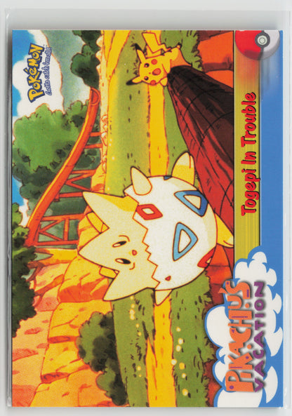 Togepi in Trouble #45 Pikachu's Vacation Topps Movie Animation Edition NM
