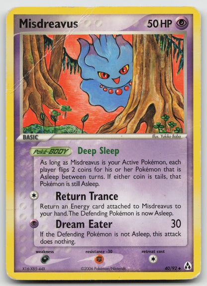 Misdreavus Uncommon Normal LM 40/92 HP