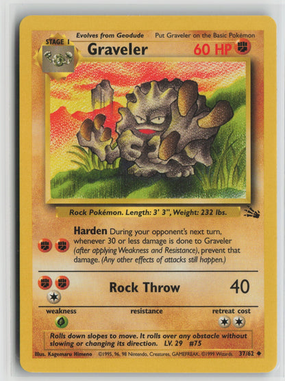 Graveler Uncommon Unlimited FO 37/62 LP
