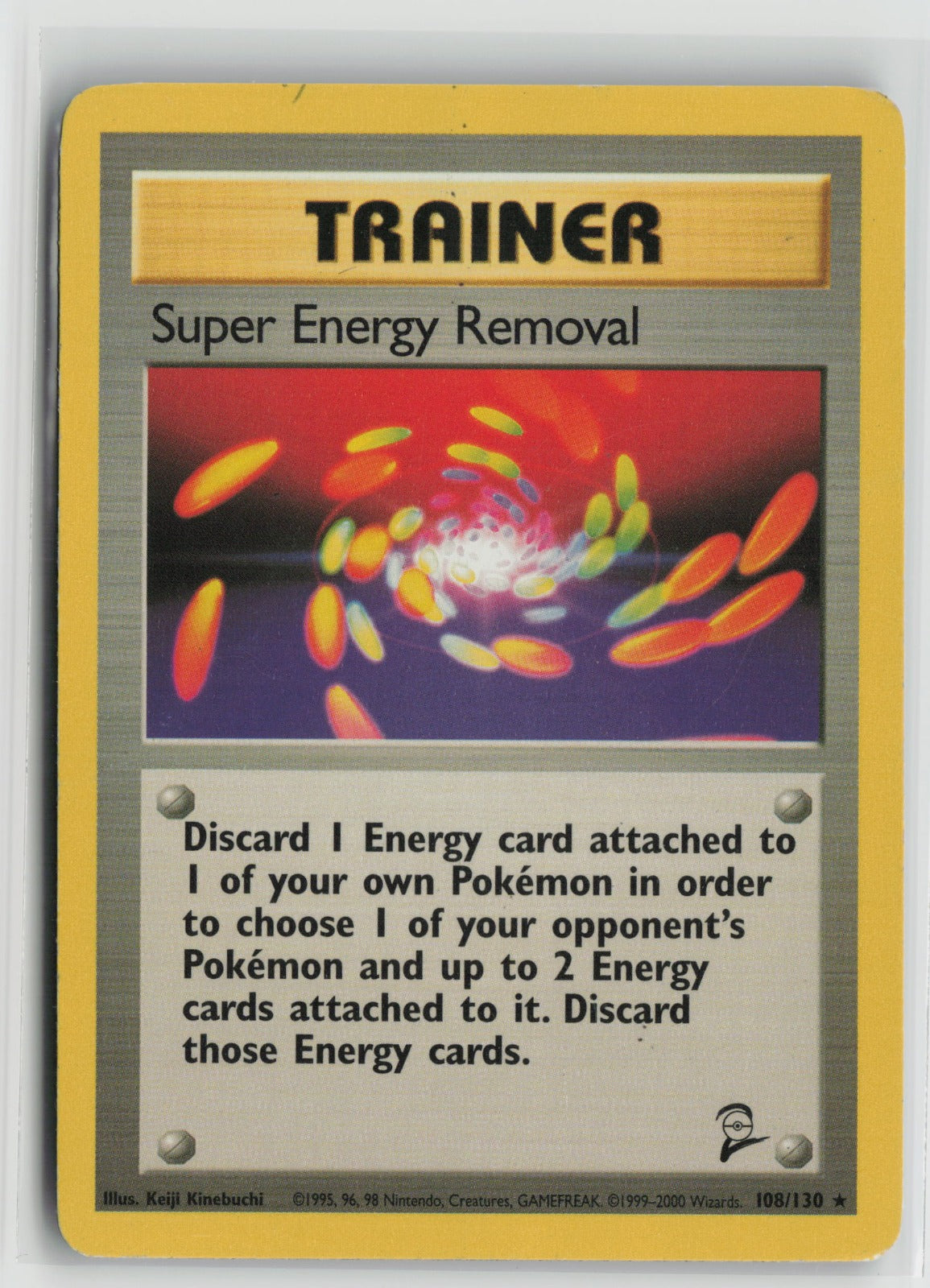Super Energy Removal Rare BS2 108/130 DMG