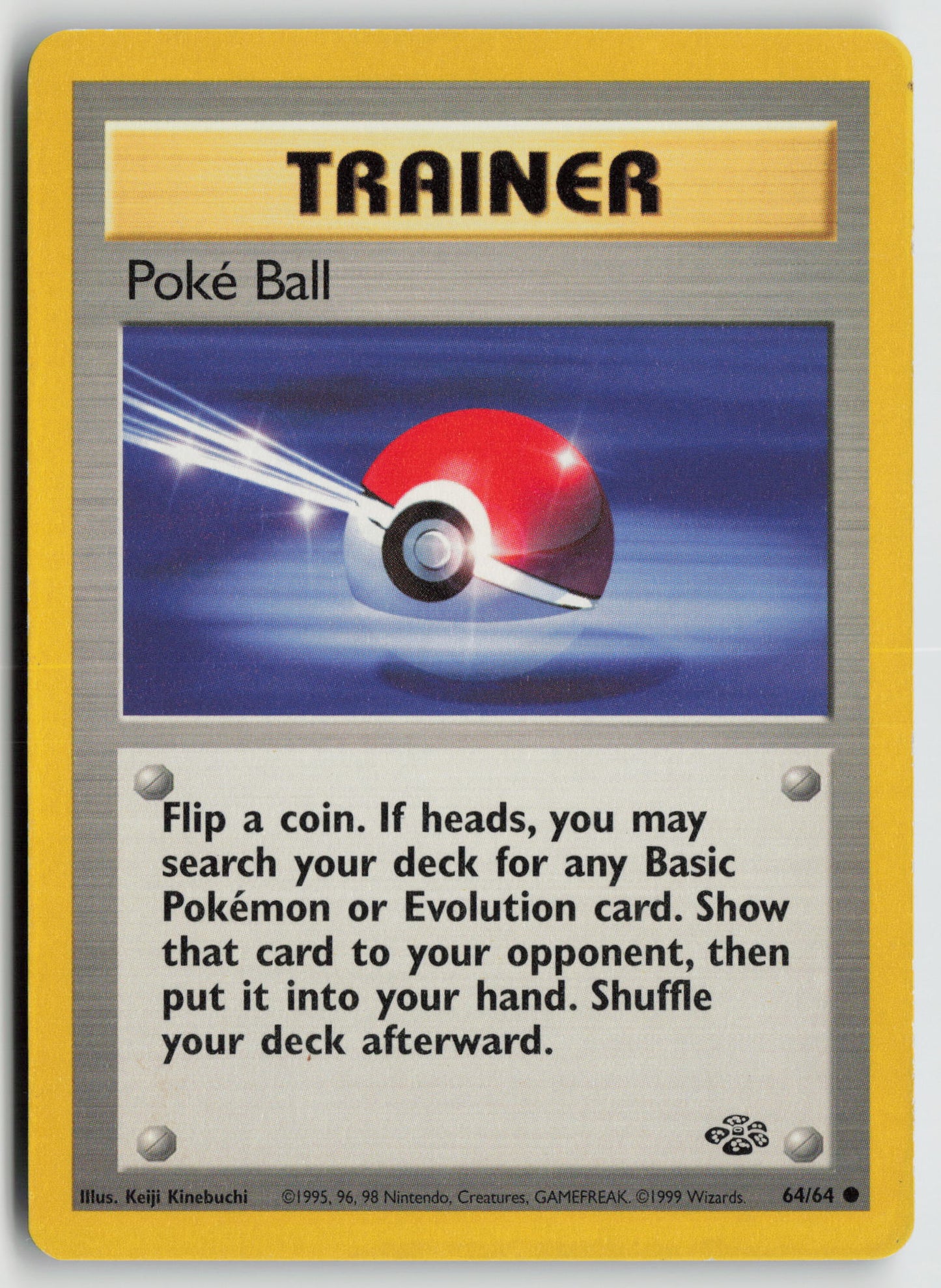 Poke Ball Common Jungle 64/64 DMG