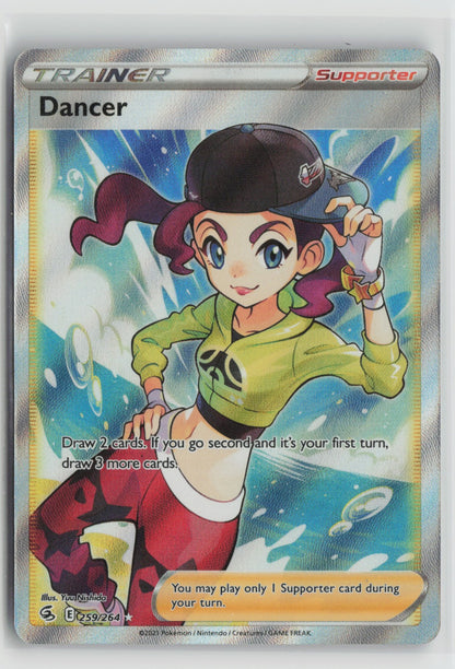 Dancer (Full Art) Ultra Rare Holo SWSH08 259/264 NM