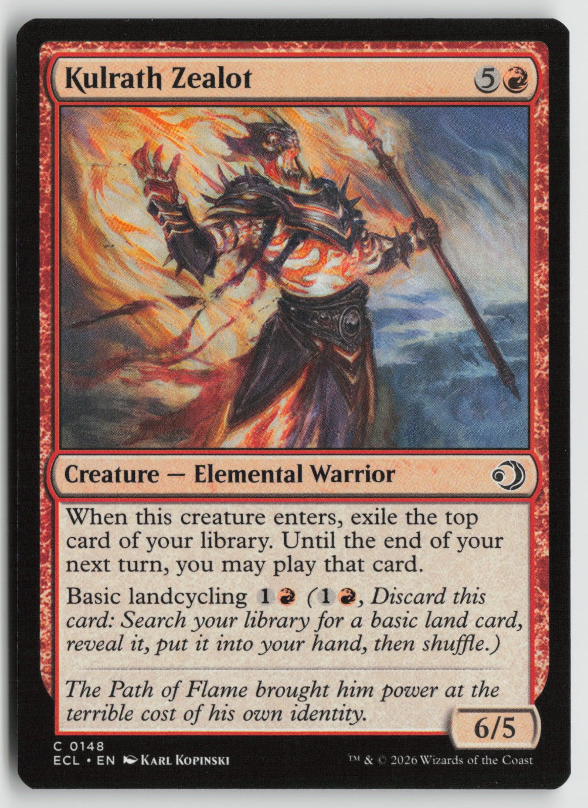 Kulrath Zealot C ECL 148 NM