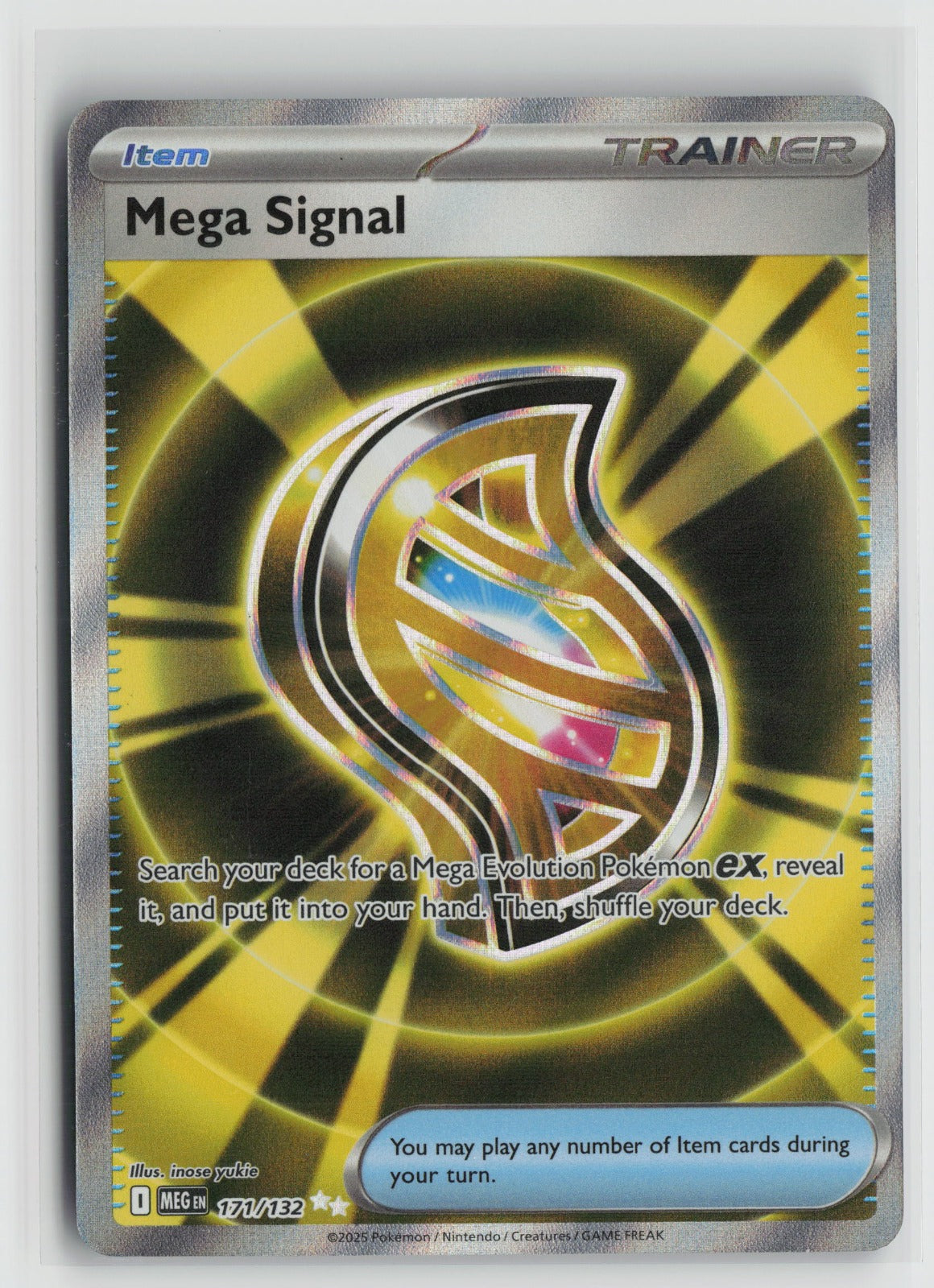Mega Signal - Ultra Rare Holo MEG 171/132 NM