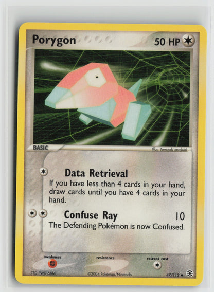 Porygon Uncommon RG 47/112 NM