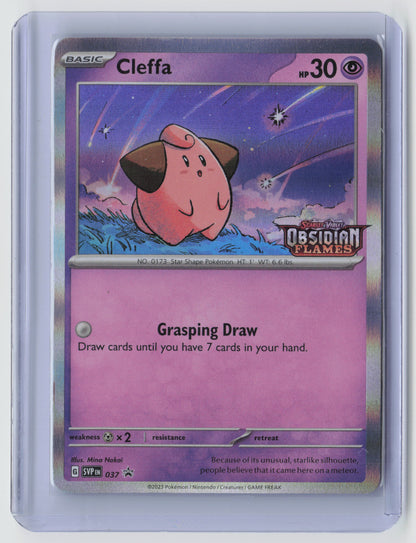 Cleffa - (Prerelease) Promo SV: Scarlet & Violet Promo Cards 037 NM