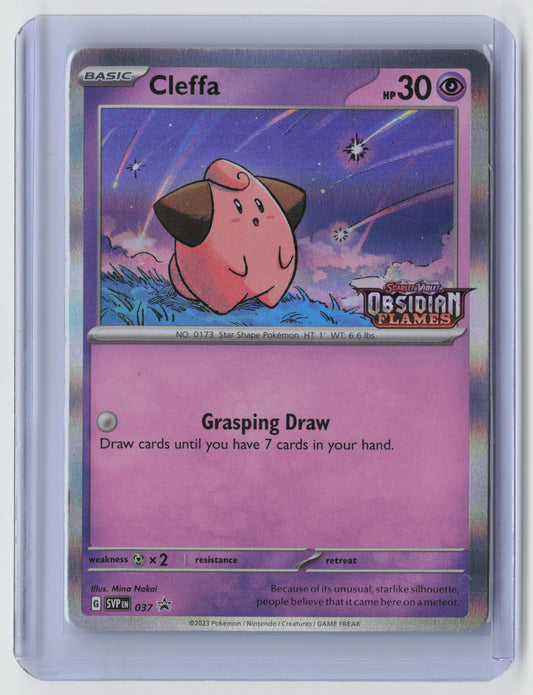Cleffa - (Prerelease) Promo SV: Scarlet & Violet Promo Cards 037 NM