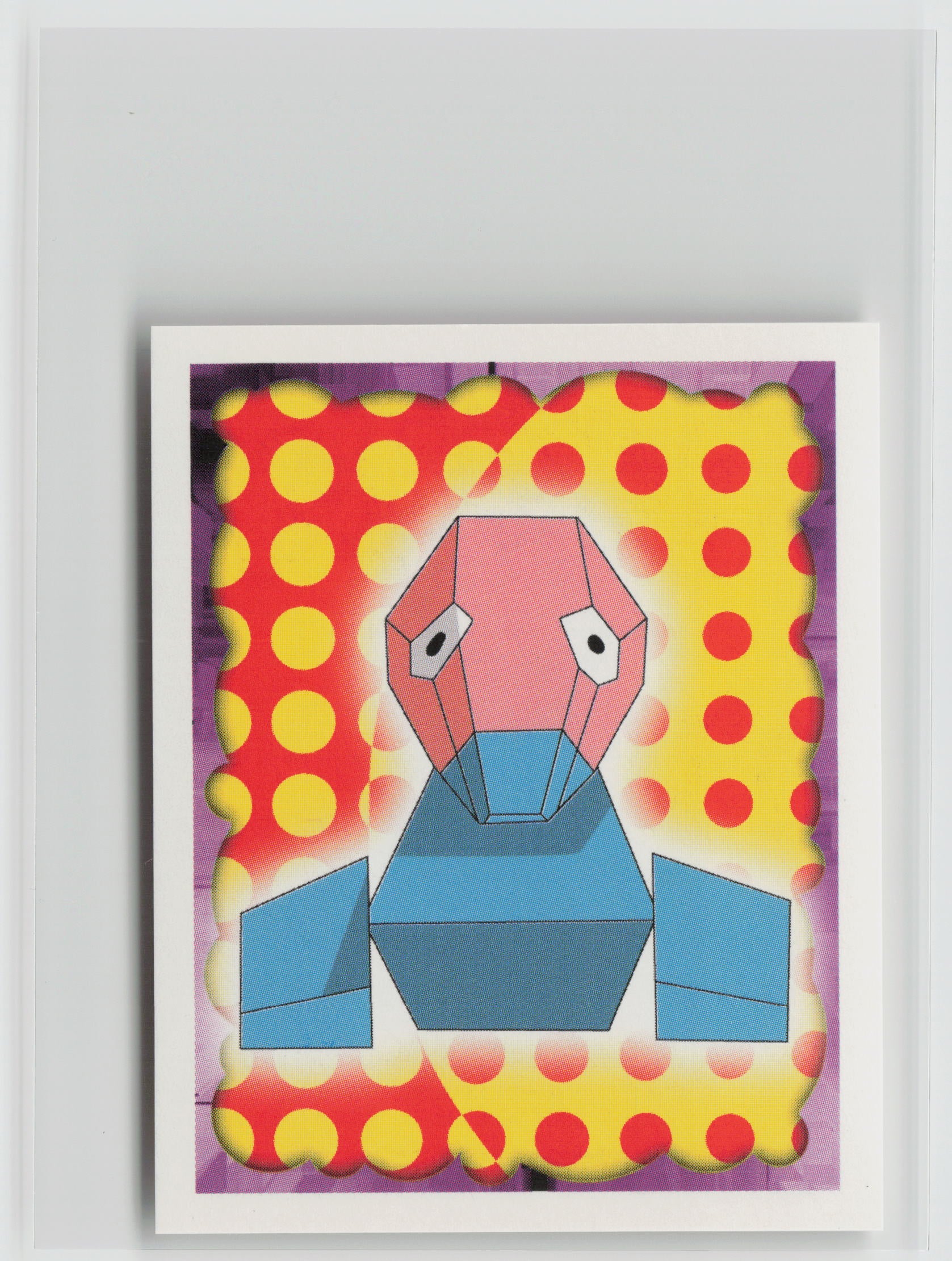 Porygon - Merlin Topps Sticker 1999 #137 NM