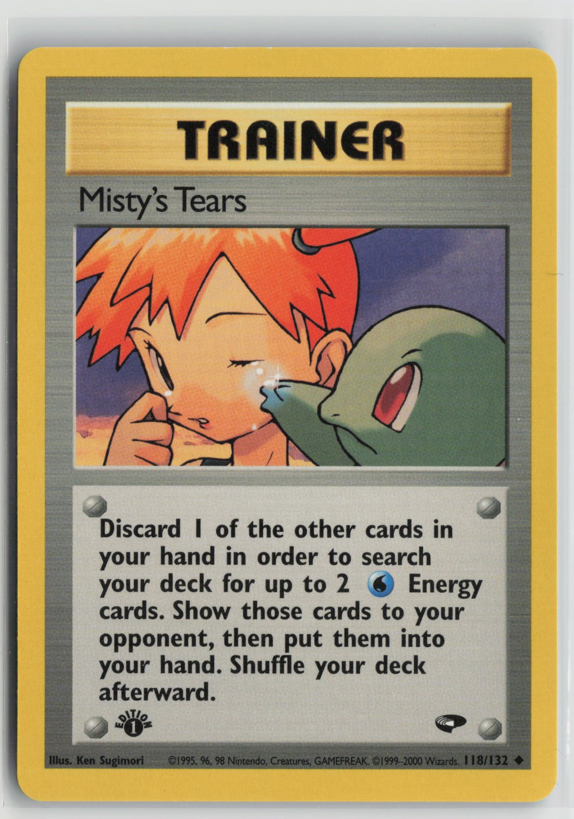 Misty's Tears Uncommon 1st Edition G2 118/132 NM