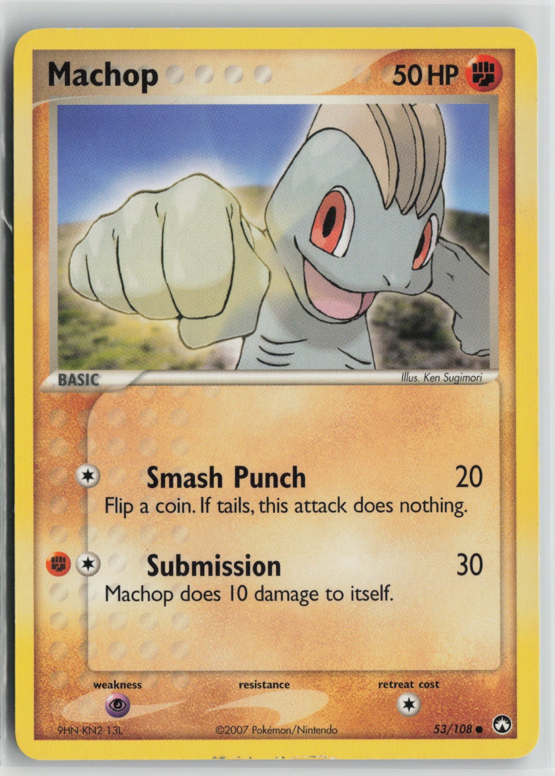 Machop Common PK 53/108 LP