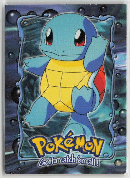 Topps #07 Squirtle 1999 The First Movie E7 of 12 LP