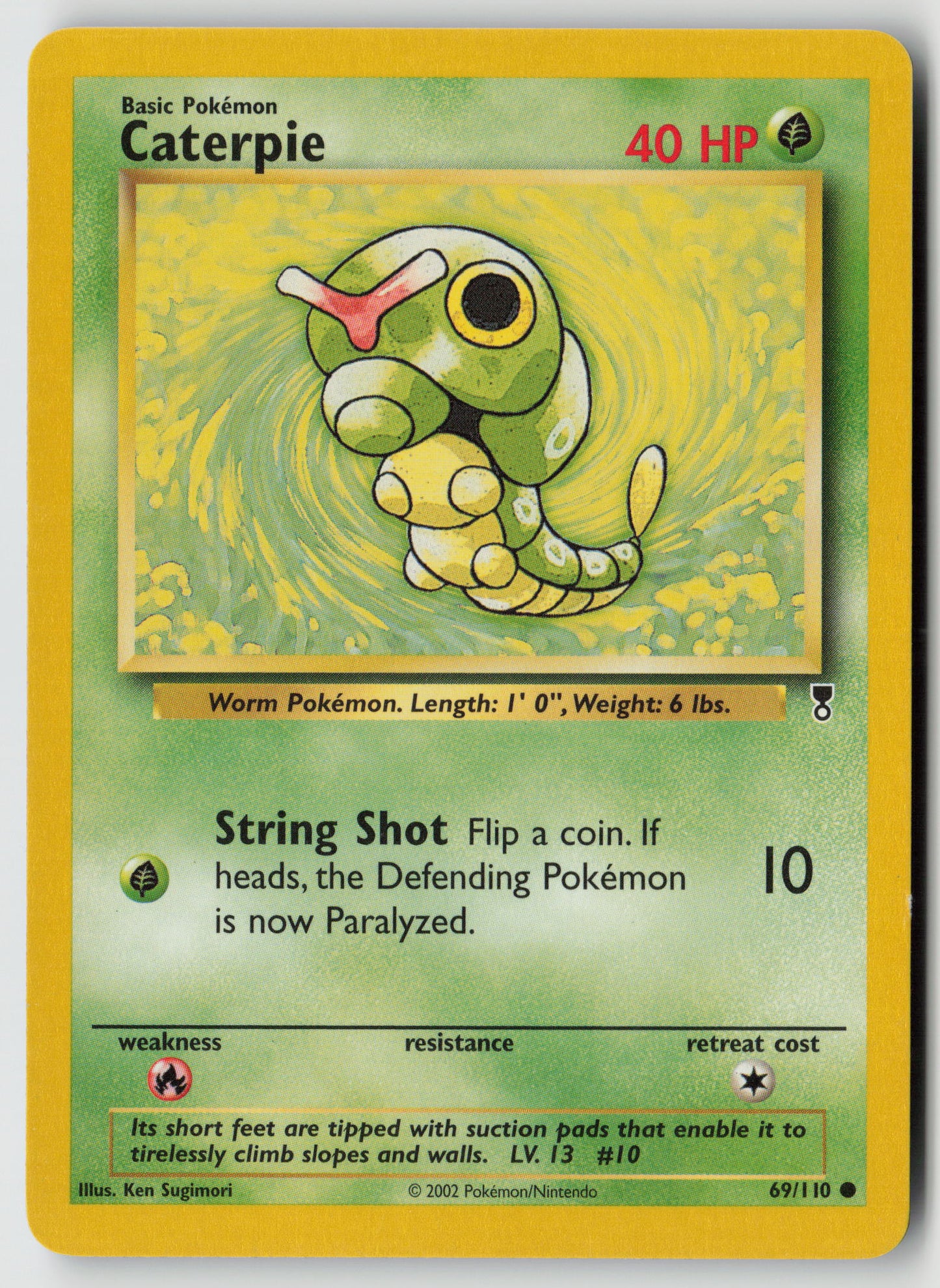 Caterpie Common Legendary Collection 069/110 MP