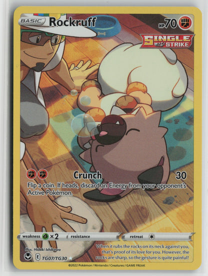 Rockruff Ultra Rare Holo SWSH12: TG TG07/TG30 NM