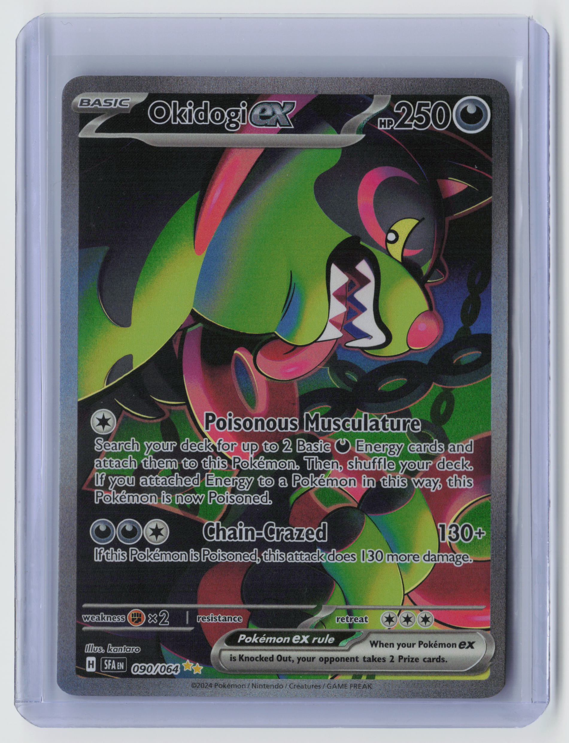 Okidogi ex - Special Illustration Rare SV: Shrouded Fable 090/064 NM