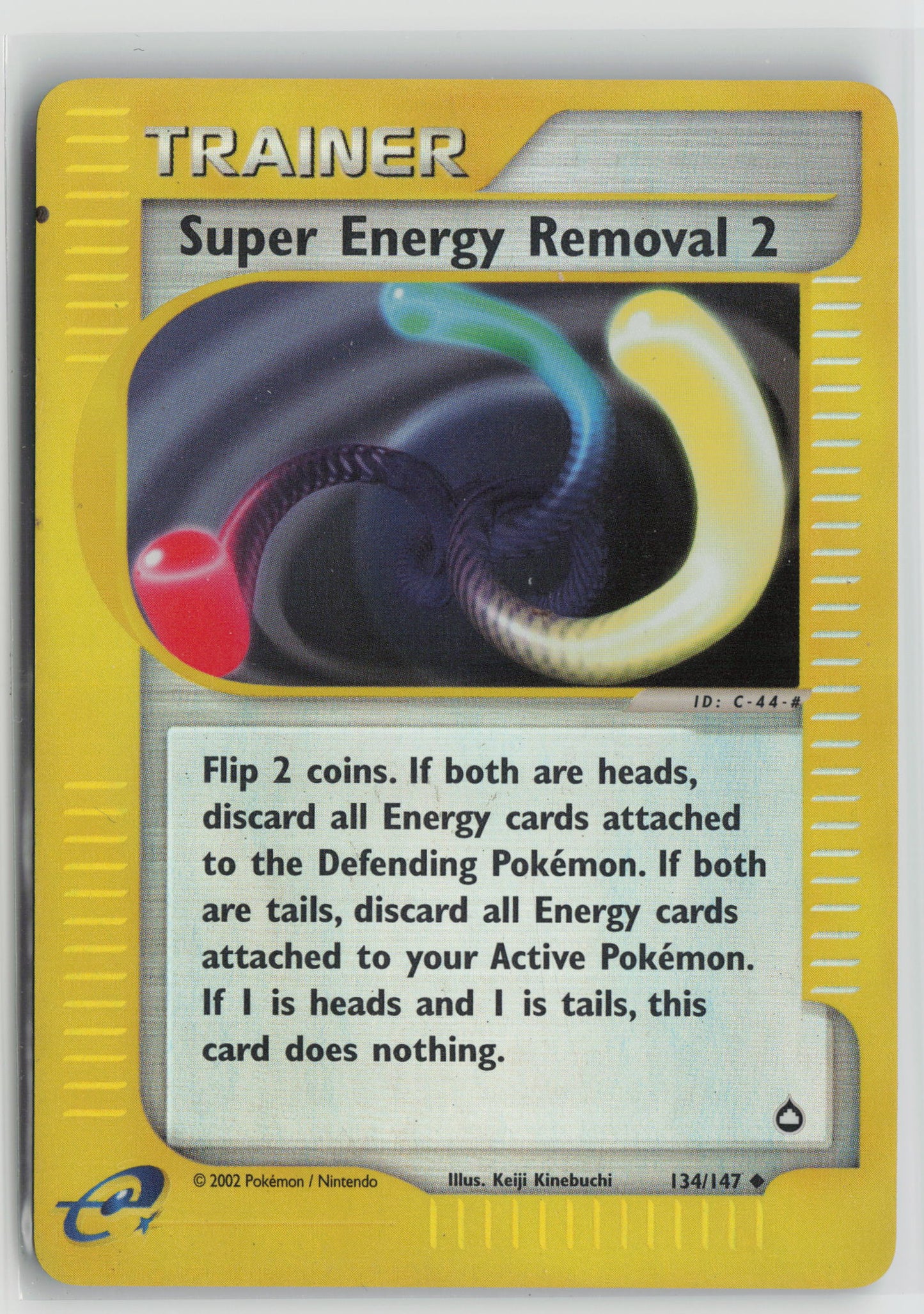 Super Energy Removal 2 Uncommon Aquapolis 134/147 HP