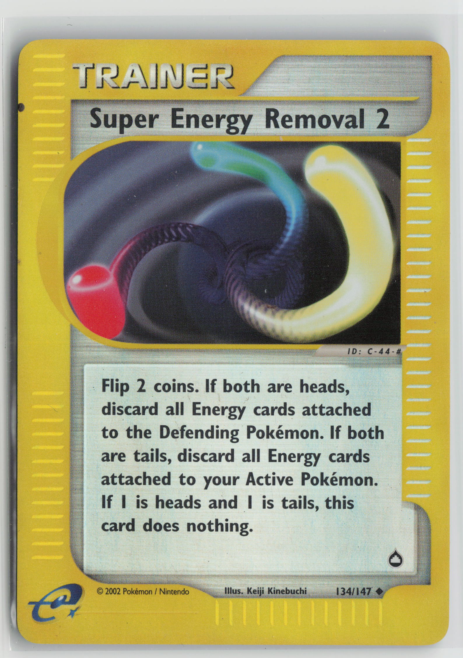Super Energy Removal 2 Uncommon Aquapolis 134/147 HP