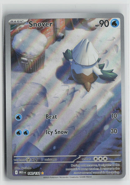 Snover Illustration Rare Holo MEG 140/132 NM- C