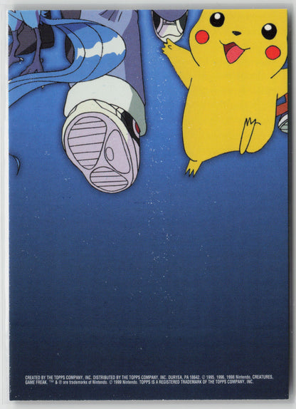 TV12 #23 Ekans/#24 Arbok Topps TV Animation Series 1999 Non-Holo LP (Back)