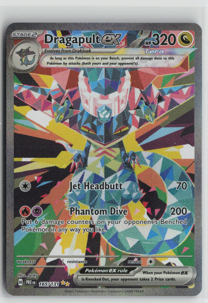 Dragapult ex - Special Illustration Rare Holo PRE 165/131 NM