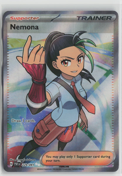 Nemona - Ultra Rare Holo PAF 229/091 NM