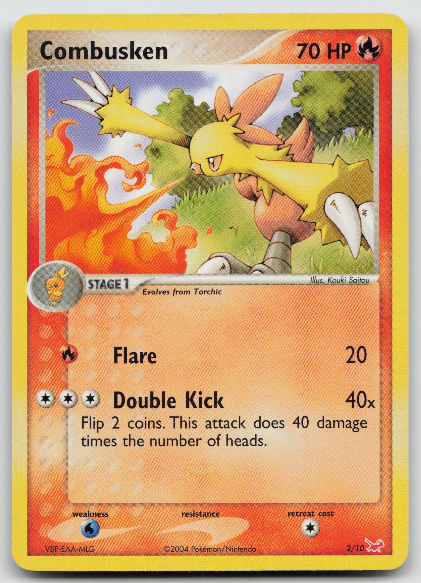 Combusken Common Normal PR 2/10 MP