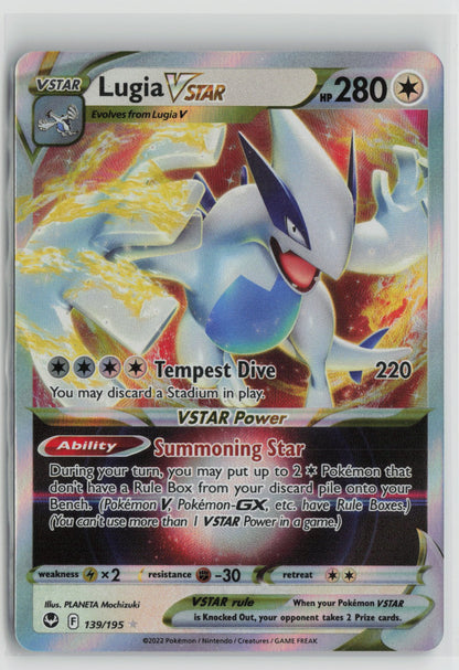 Lugia VSTAR Ultra Rare Holo SWSH12 139/195 NM