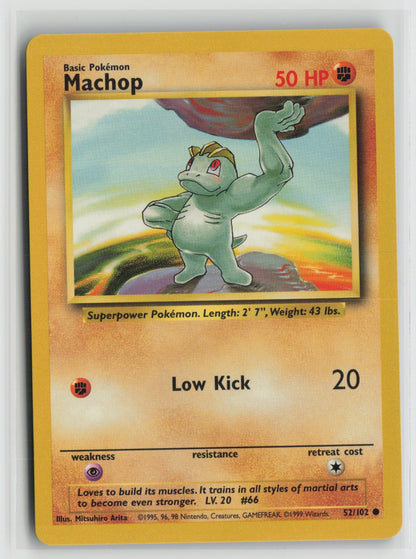 Machop Common BS 052/102 NM