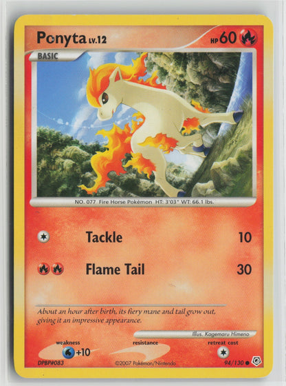 Ponyta Common DP 94/130 LP
