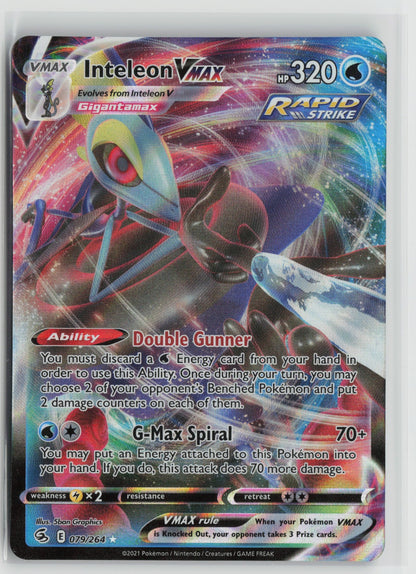 Inteleon VMAX Ultra Rare Holo SWSH08 079/264 NM