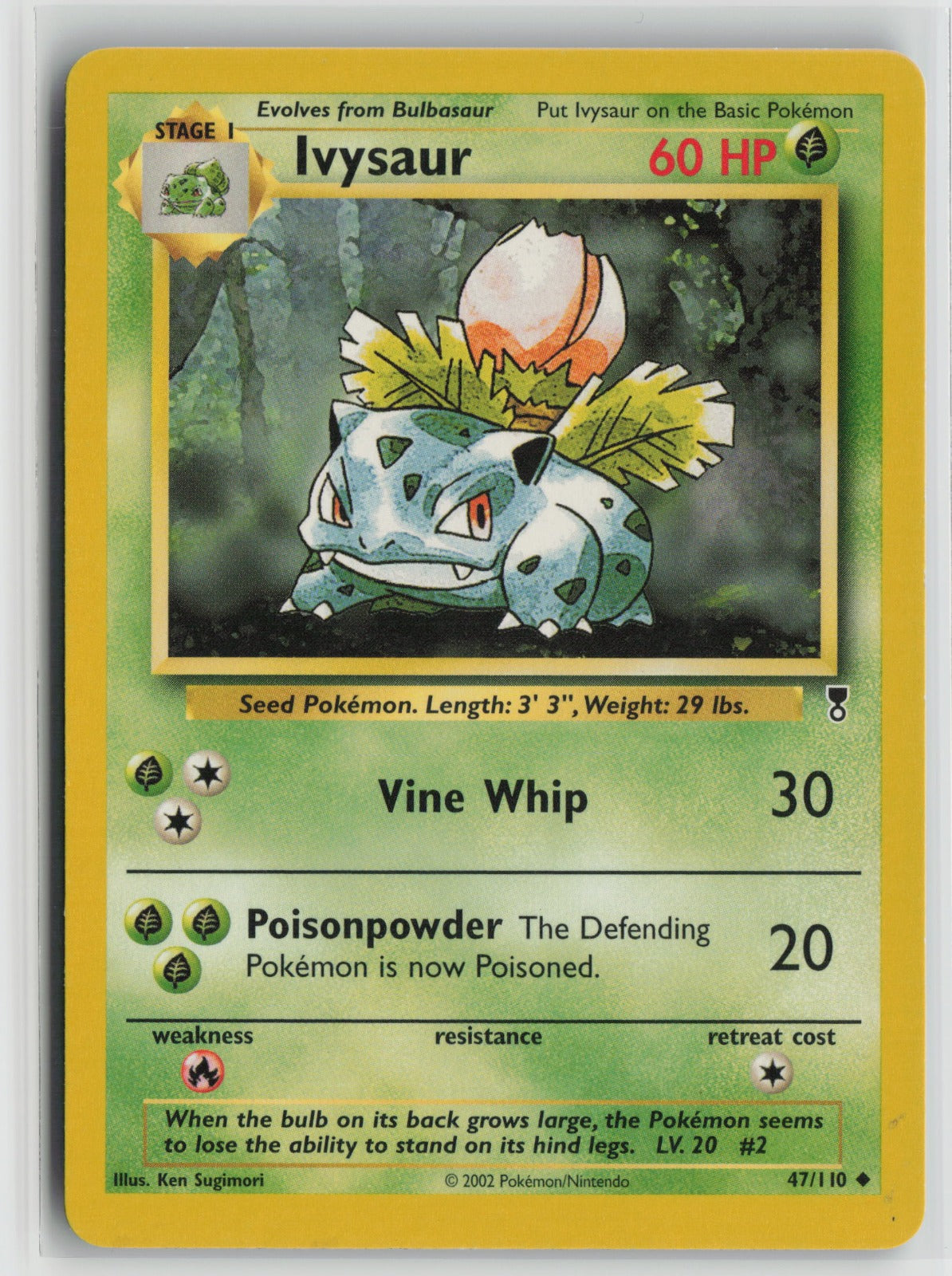 Ivysaur Uncommon LC 047/110 LP