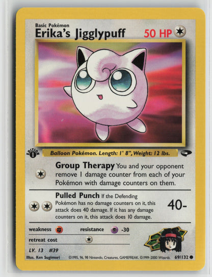 Erika's Jigglypuff Common 1st Edition G2 069/132 NM