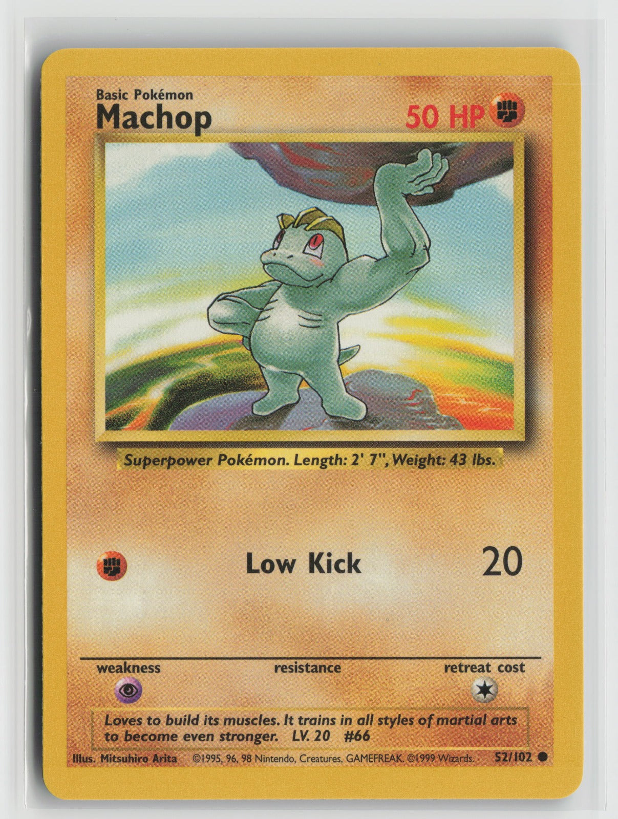 Machop Common BS 052/102 NM