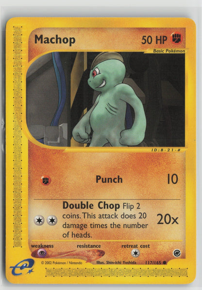 Machop Common EX 117/165 NM