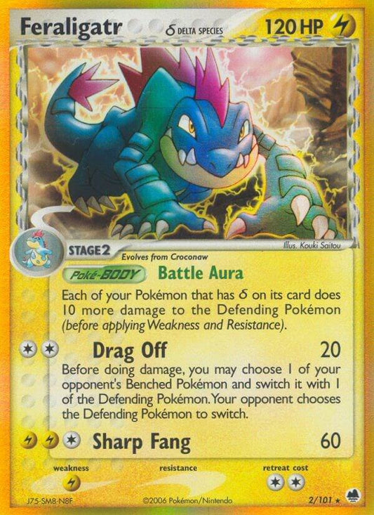 Feraligatr - Dragon Frontiers #2/101