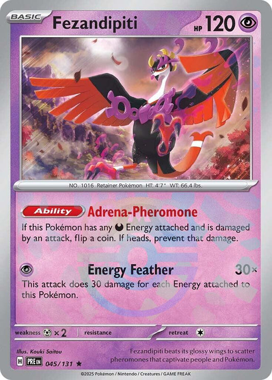 Fezandipiti - Prismatic Evolutions #045/131 (MASTER BALL)