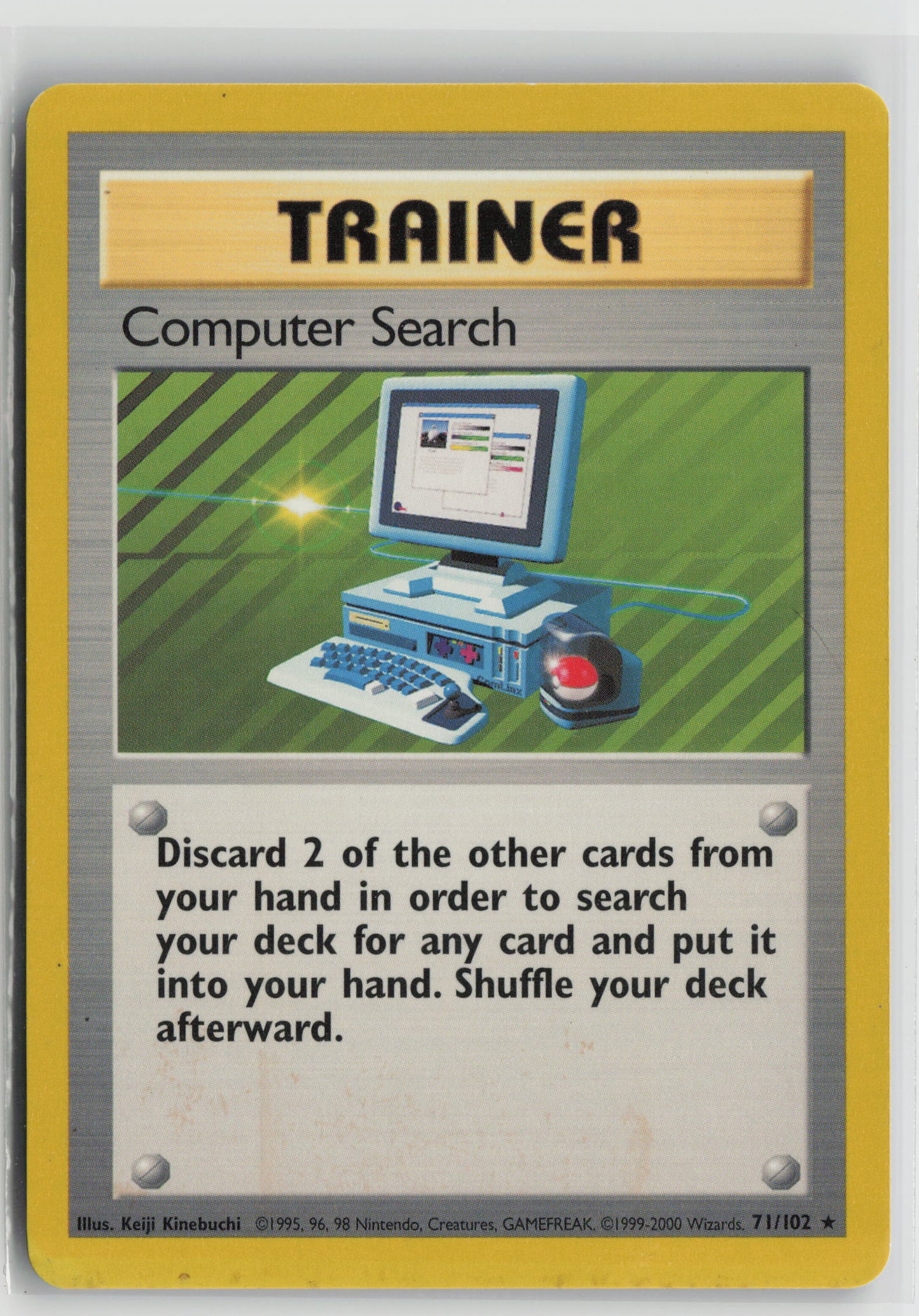 Computer Search Rare Base Set 071/102 LP