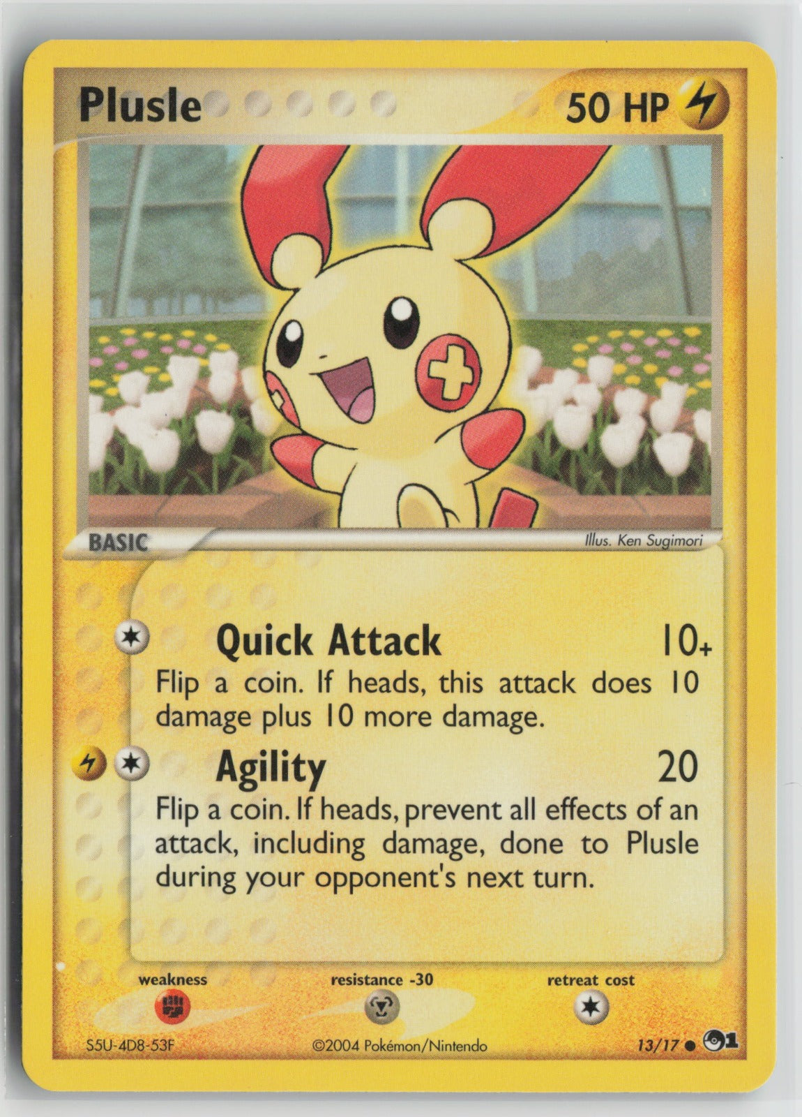 Plusle Common POP 013/017 NM